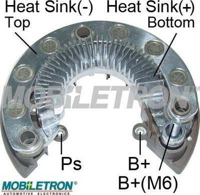 Mobiletron RM-221 - Ispravljac, alternator www.molydon.hr