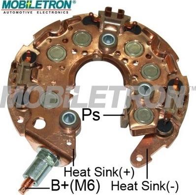 Mobiletron RN-57 - Ispravljac, alternator www.molydon.hr