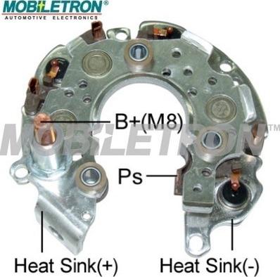 Mobiletron RN-64 - Ispravljac, alternator www.molydon.hr