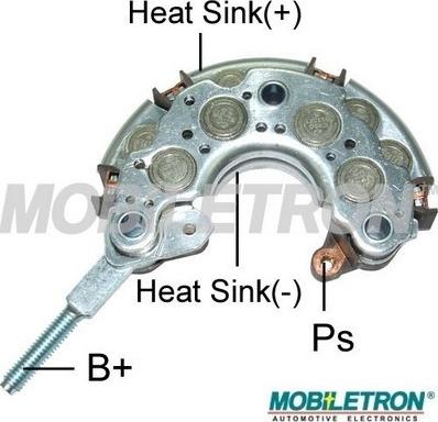 Mobiletron RN-16PL - Ispravljac, alternator www.molydon.hr