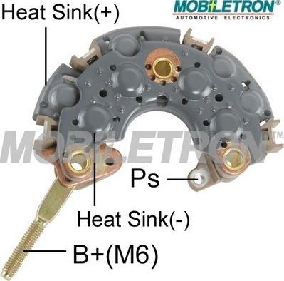 Mobiletron RN-13 - Ispravljac, alternator www.molydon.hr