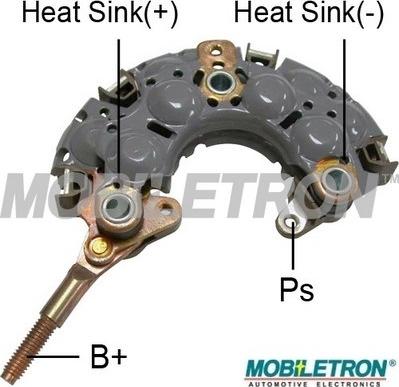 Mobiletron RN-36 - Ispravljac, alternator www.molydon.hr