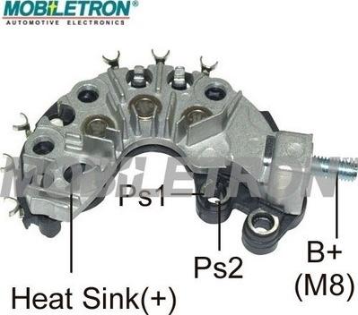 Mobiletron RP-51 - Ispravljac, alternator www.molydon.hr