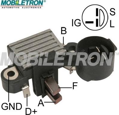 Mobiletron VR-H2000-12 - Regulator napona generatora www.molydon.hr