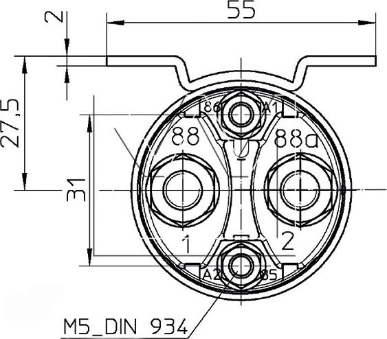 Monark 083809152 - Relej akumulatora www.molydon.hr