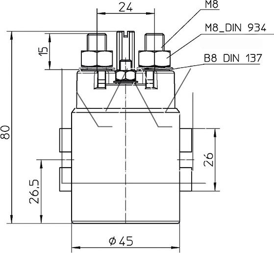 Monark 083809152 - Relej akumulatora www.molydon.hr