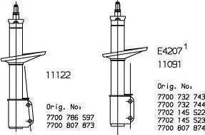 KYB 633080 - Amortizer www.molydon.hr