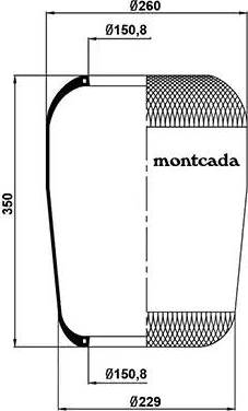 Montcada 0161350 - Meh, pneumatski Ovjes www.molydon.hr