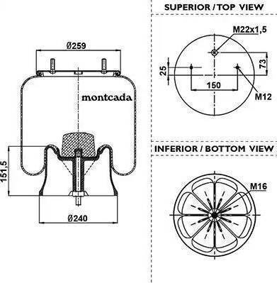 Firestone 1 T 17 BS-6 - Meh, pneumatski Ovjes www.molydon.hr