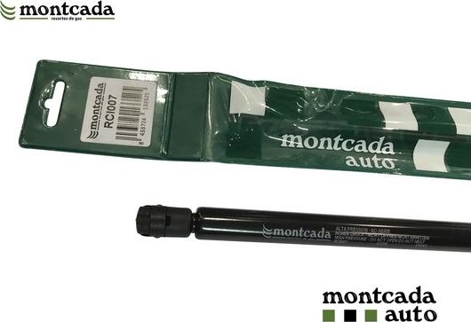 Montcada RCI007 - Plinski amortizer, prtljaznik/utovarni prostor www.molydon.hr