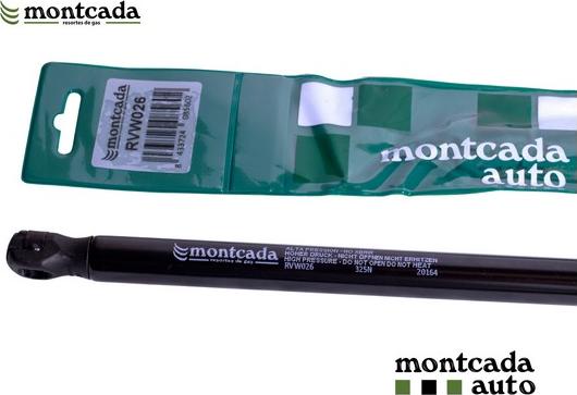 Montcada RVW026 - Plinski amortizer, prtljaznik/utovarni prostor www.molydon.hr
