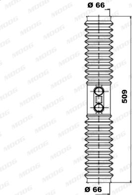 Moog K150064 - Kompletna Manžeta, upravljanje www.molydon.hr