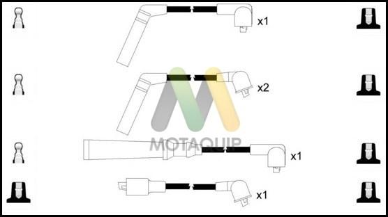 Motaquip LDRL1498 - Set kablova za paljenje www.molydon.hr