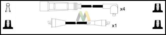 Motaquip LDRL1594 - Set kablova za paljenje www.molydon.hr