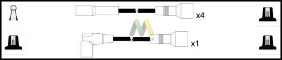 Motaquip LDRL1595 - Set kablova za paljenje www.molydon.hr