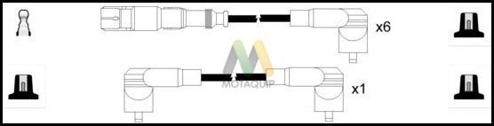 Motaquip LDRL1665 - Set kablova za paljenje www.molydon.hr