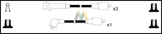 Motaquip LDRL1045 - Set kablova za paljenje www.molydon.hr