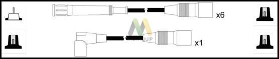 Motaquip LDRL1003 - Set kablova za paljenje www.molydon.hr