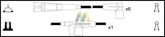 Motaquip LDRL1078 - Set kablova za paljenje www.molydon.hr