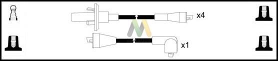 Motaquip LDRL1394 - Set kablova za paljenje www.molydon.hr