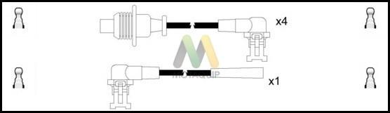 Motaquip LDRL1223 - Set kablova za paljenje www.molydon.hr