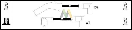 Motaquip LDRL1741 - Set kablova za paljenje www.molydon.hr