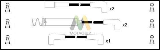 Motaquip LDRL1721 - Set kablova za paljenje www.molydon.hr