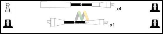 Motaquip LDRL17 - Set kablova za paljenje www.molydon.hr