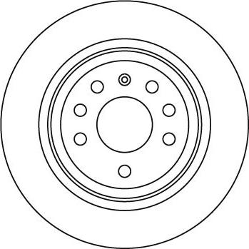 Kawe 6686 10 - Kočioni disk www.molydon.hr