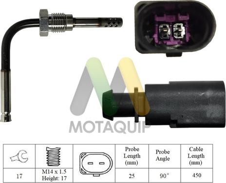 Motaquip LVET408 - Senzor, temperatura Ispušnih plinova www.molydon.hr