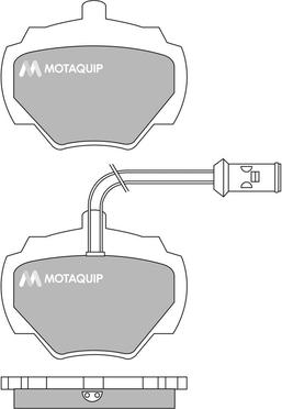 Motaquip LVXL468 - Komplet Pločica, disk-kočnica www.molydon.hr