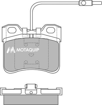 Motaquip LVXL401 - Komplet Pločica, disk-kočnica www.molydon.hr