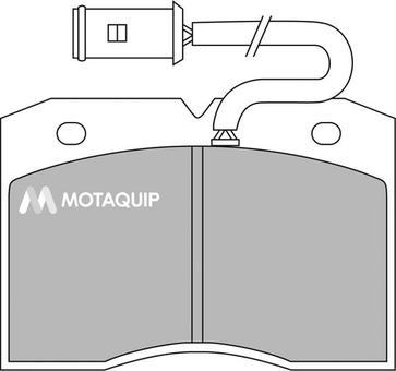 Motaquip LVXL416 - Komplet Pločica, disk-kočnica www.molydon.hr