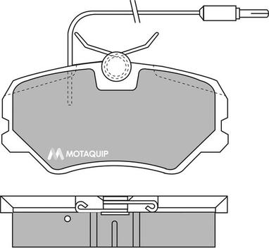 Motaquip LVXL488 - Komplet Pločica, disk-kočnica www.molydon.hr