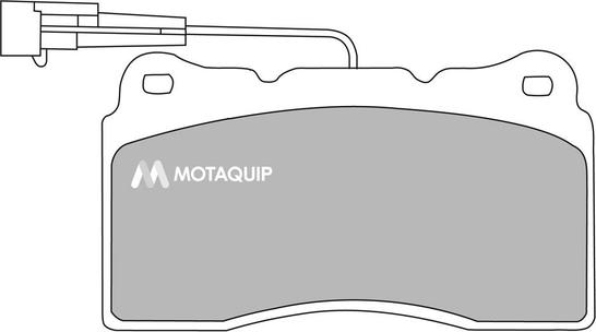 Motaquip LVXL544 - Komplet Pločica, disk-kočnica www.molydon.hr