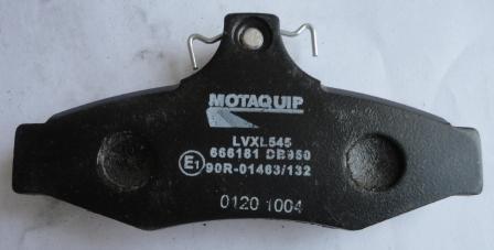 Motaquip LVXL545 - Komplet Pločica, disk-kočnica www.molydon.hr