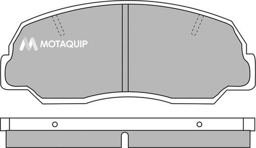 Motaquip LVXL584 - Komplet Pločica, disk-kočnica www.molydon.hr