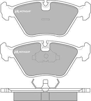 Bilstein 34 11 2 282 995 - Komplet Pločica, disk-kočnica www.molydon.hr