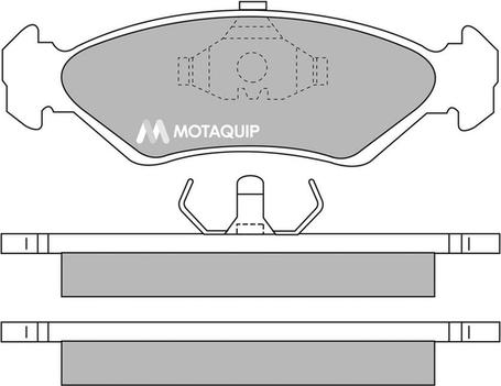 Motaquip LVXL536 - Komplet Pločica, disk-kočnica www.molydon.hr