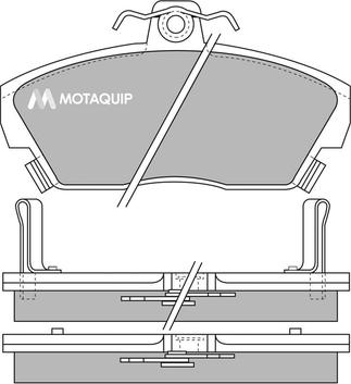 Motaquip LVXL532 - Komplet Pločica, disk-kočnica www.molydon.hr