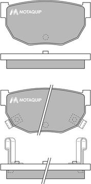 Motaquip LVXL525 - Komplet Pločica, disk-kočnica www.molydon.hr