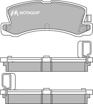 Motaquip LVXL575 - Komplet Pločica, disk-kočnica www.molydon.hr