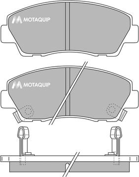 Honda NHC-430 - Komplet Pločica, disk-kočnica www.molydon.hr