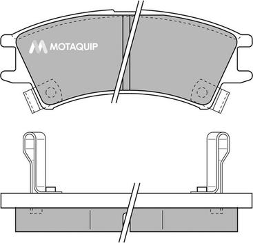 Motaquip LVXL613 - Komplet Pločica, disk-kočnica www.molydon.hr