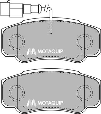 Motaquip LVXL1436 - Komplet Pločica, disk-kočnica www.molydon.hr