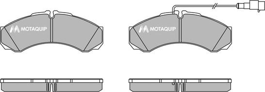 Motaquip LVXL1427 - Komplet Pločica, disk-kočnica www.molydon.hr