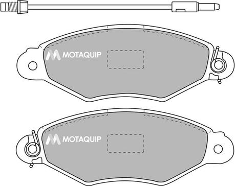 Motaquip LVXL1094 - Komplet Pločica, disk-kočnica www.molydon.hr