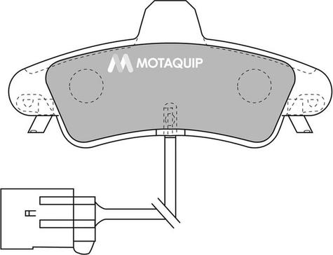 Motaquip LVXL1045 - Komplet Pločica, disk-kočnica www.molydon.hr