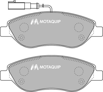 Motaquip LVXL1041 - Komplet Pločica, disk-kočnica www.molydon.hr