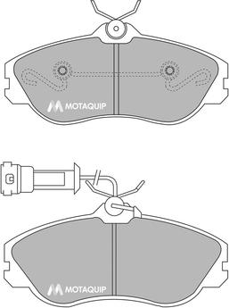 Motaquip LVXL108 - Komplet Pločica, disk-kočnica www.molydon.hr